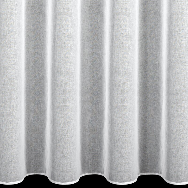 Božićna zavjesa od gaze ukrašena aplikacijom s motivom zvijezde, 140x250 cm - XMAS