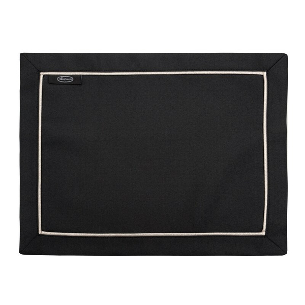 Set od 4 podmetači za stol s nježnim srebrnim obrubom 4 kom.  30x40 