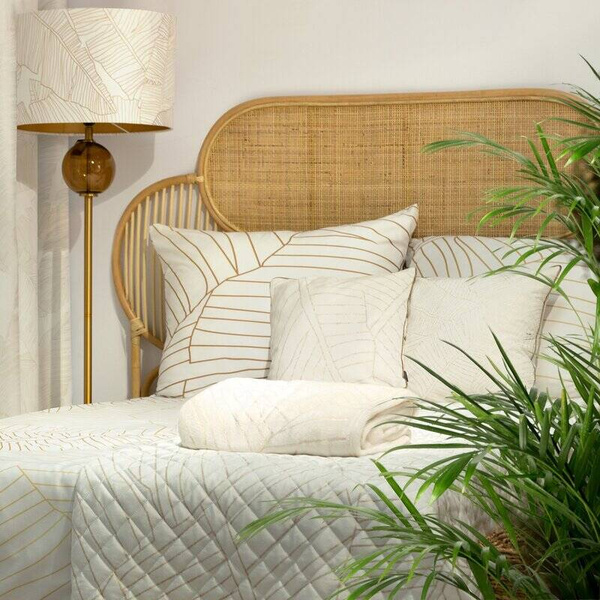 LIMITED Collection  zavjesa 140x250 od mekog baršuna s botaničkim uzorkom Luna 