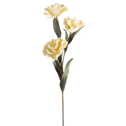 Ukrasni cvijet od foamiran pjene FLORE 780 94 CM KREMOWY