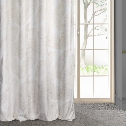 LIMITED Collection  zavjesa 140x250 od mekog baršuna s botaničkim uzorkom Luna 
