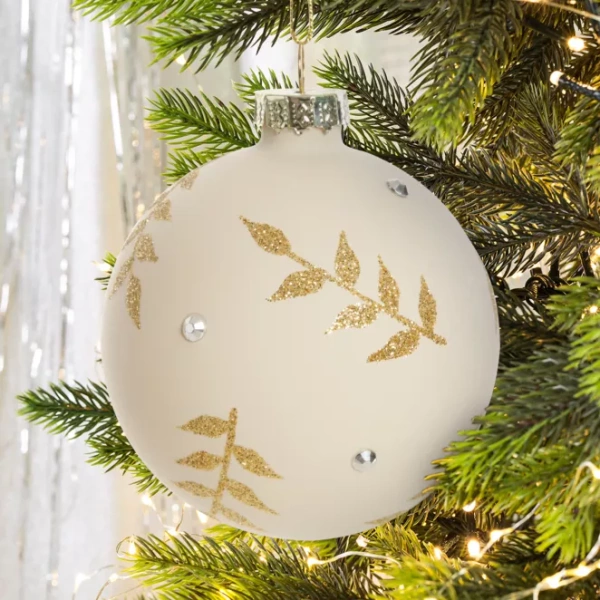 Staklena kugla za božićno drvce ∅ 8cm