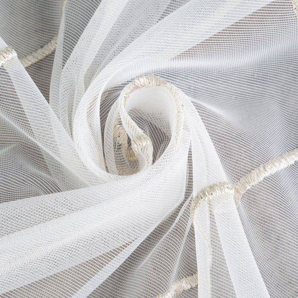 Gotova zavjesa dek 350x140 cm krem boje