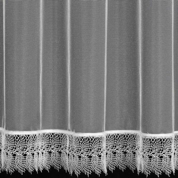 Zavjesa SARI na traci 400x145 cm bijela