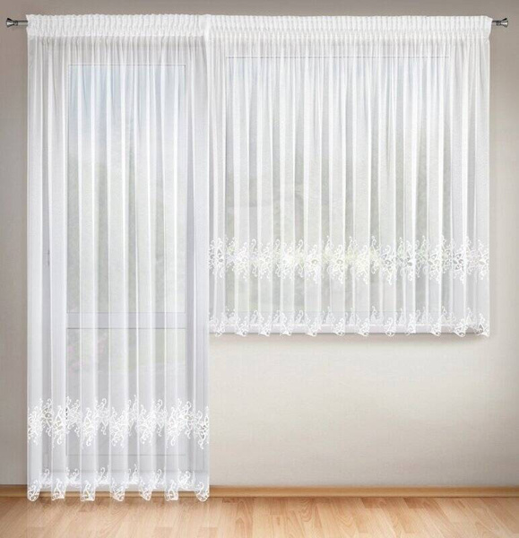 Zavjesa DEK 400x160 cm bijela