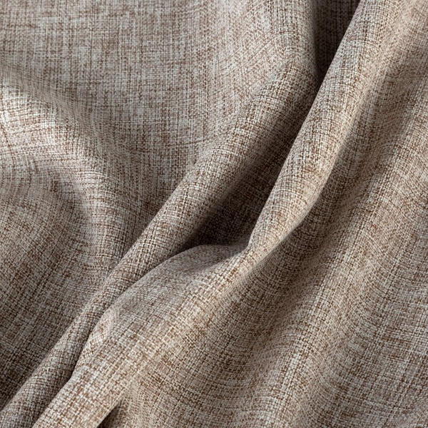 Zavjesa od mat tkanine s melange efektom, 140x250 cm, s ušicama - ADELINA