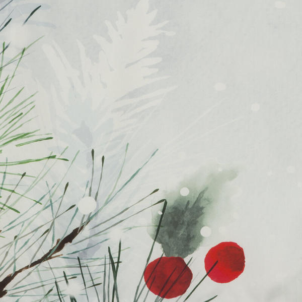 Set božićne posteljine 140x200 od mikrovlakana, ukrašen božićnim printom