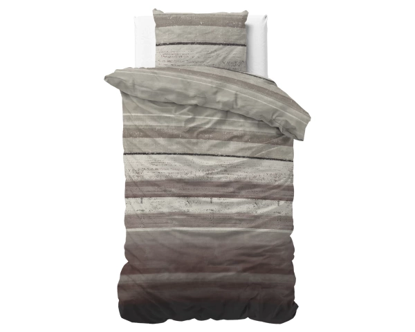 Posteljina od flanela 140x220 siva, mekana na dodir Marcus