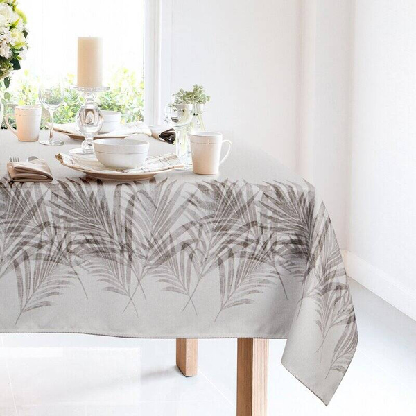 Stolnjak s otisnutim motivom palminog lišća 160x300 Ines 3