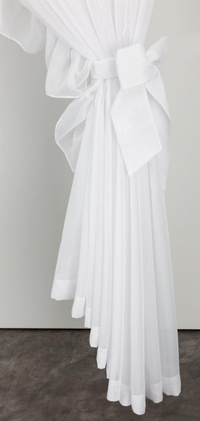 Gotova zavjesa dek 400x250 cm bijela boja