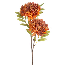 Ukrasni cvijet od foamiran pjene FLORE 783 72 CM POMARAŃCZOWY