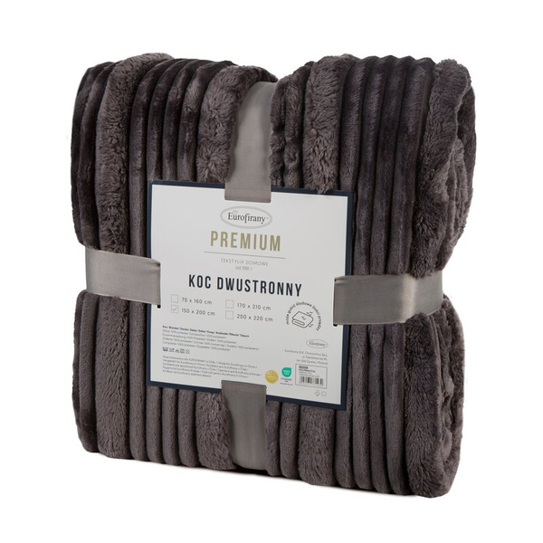 Flano deka 150x200 cm s 3D uzorkom NINA