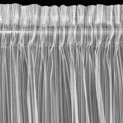 Gotova zavjesa noelia trakasta 140x270 cm bijela boja