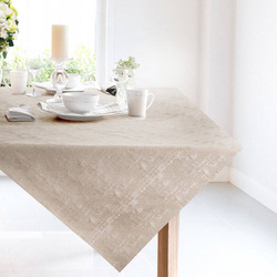 Stolnjak od mješavine vlakana ukrašen izlizanim uzorkom 85x85 COLETTE 