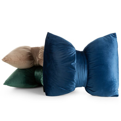 Dekorativni jastuk 45x55 cm od baršuna u obliku mašne