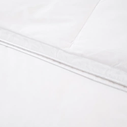 Cjelogodišnji poplun od paperja i perja 140x200 bijeli 5 cm Donsveren