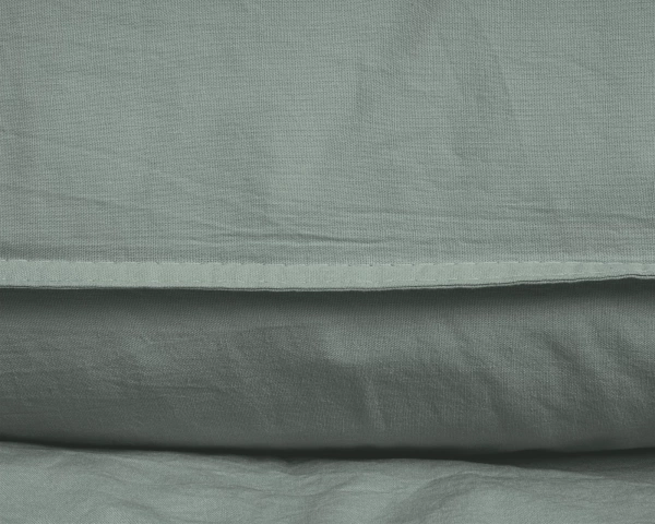 Zelena pamučna posteljina 240x220 pakirana u atraktivnu Stone Washed Green vrećicu