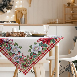 Tapiserijski stolnjak 140x180 cm ukrašen božićnim motivom