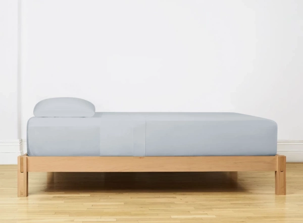 Plahta od flanela glat boja srebrna 200x250