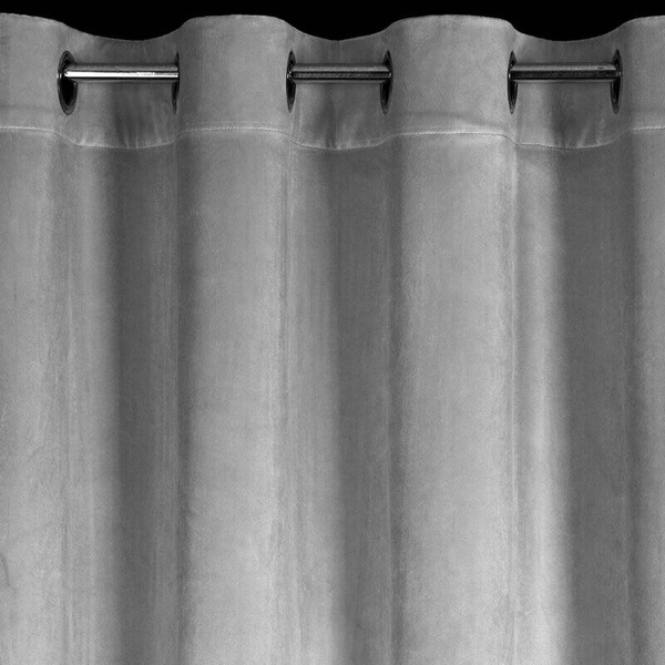 Gotova baršunasta zavjesa s volanima i ukrasnim kamenčićima Carli 140 x 250 cm