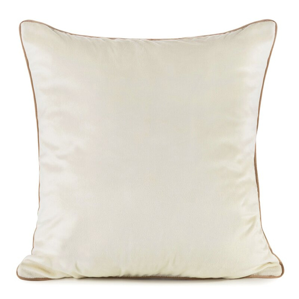 Jastučnica 60x60 od baršuna s nježnim sjajem i ukrasnim rubom Gaja