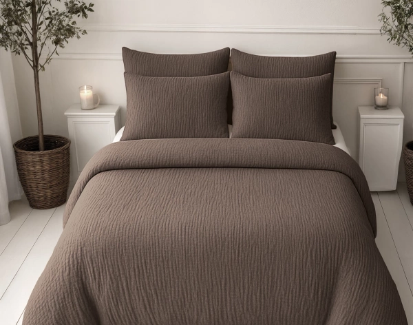 Premium poplun od muslina s jastučnicama 240X200 cm Sleeptime