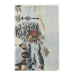 Tapiserijski nadstolnjak 40x100 cm ukrašen božićnim motivom