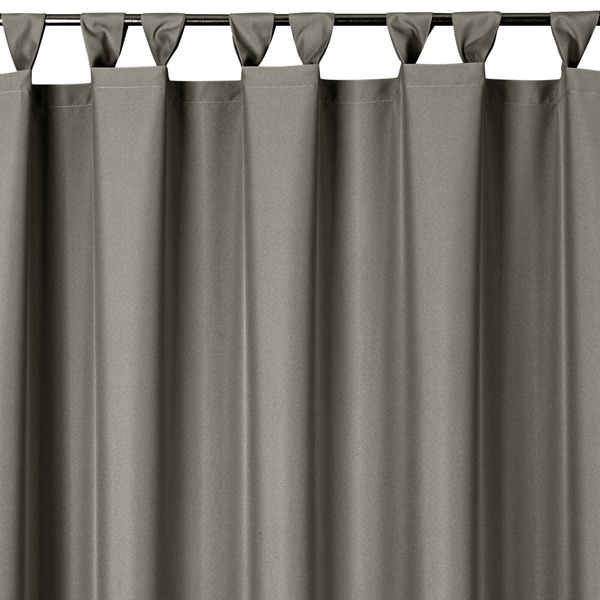 Zavjesa za terasu 155x200 boja cappuccina od nepromočive tkanine sa čičak trakama GARDEN