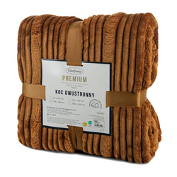 Flano deka 150x200 cm s 3D uzorkom NINA