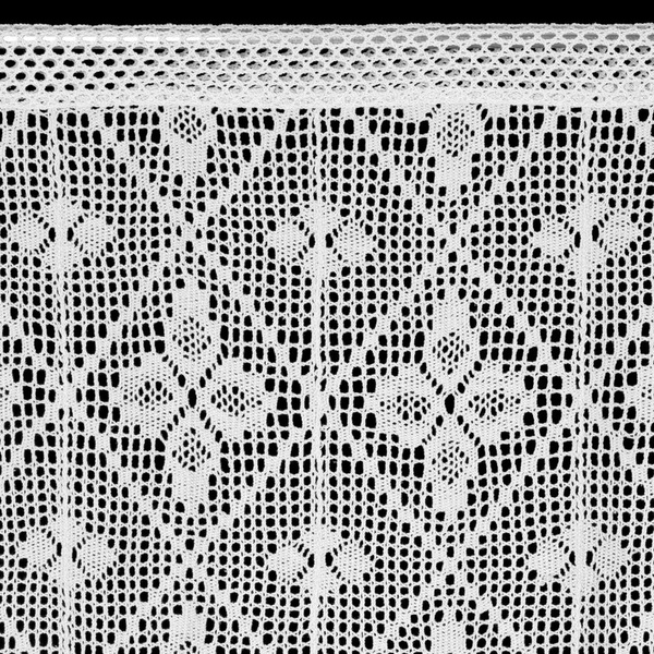 Ažurna kuhinjska zavjesa 150x60 u boho stilu s ukrasnim resicama MARTHA 