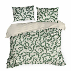 Set posteljine 160x200 od pamučnog satena s motivom cvijeća NIKA