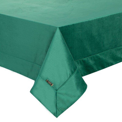 Stolnjak od glatkog baršuna s ukrasnom trakom 145x180 Velvet