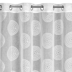 Zavjesa MILAGROS 140x250 cm bijela