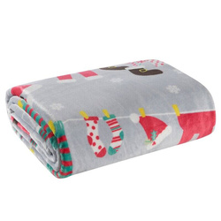 Mekana deka s božićnim motivom 150x200
