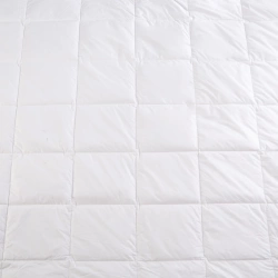 Cjelogodišnji poplun od paperja i perja 140x200 bijeli 5 cm Donsveren
