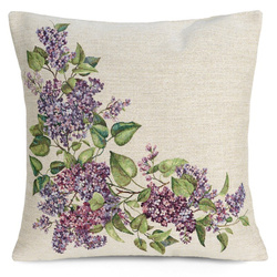 Jastučnica od pamučne tapiserije dimenzija 45x45 cm ukrašena proljetnim uzorkom GOB 