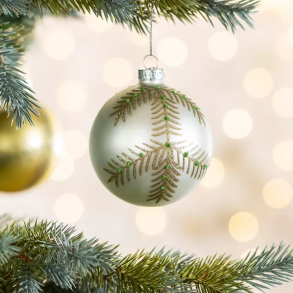 Staklena kugla za božićno drvce ∅ 8cm