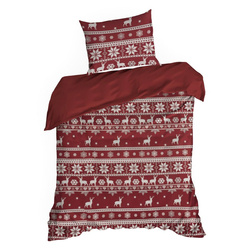 Božićna posteljina 220x200 cm, ranforce pamuk