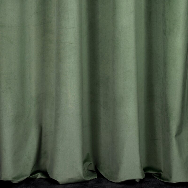 Zavjesa od jednobojnog mekog baršuna trakasta 140x270 cm ružičasta ROSA