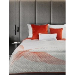 Prekrivač od mekanog baršuna s printom ždrala 220x240 Premium Lea