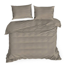 Jednobojna posteljina izrađena od visokokvalitetnog pamučnog satena 220x200 NOVA