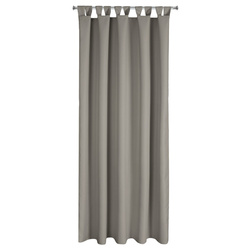 Zavjesa za terasu 155x220 boja siva od nepromočive tkanine sa čičak trakama GARDEN  2