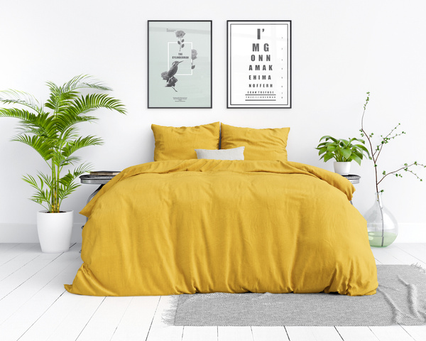 Pamučna posteljina 200x220 pakirana u atraktivnu vrećicu Stone Washed