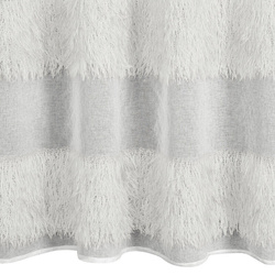 Zavjesa 140x250 od gaze ukrašena moher koncem Margaret 3