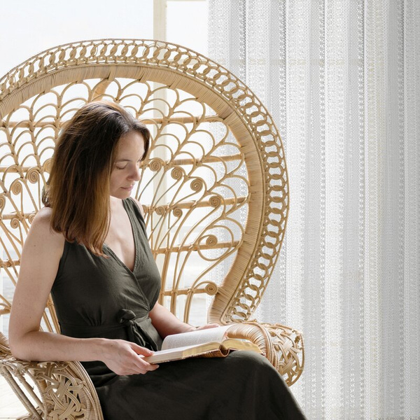 Dekorativna mrežasta zavjesa 140x270 cm traka - BONITA