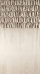 Zavjesa 140x270 na traci AURA s volanima