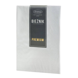 Nadstolnjak od glatkog baršuna s ukrasnom trakom 40x140 Velvet