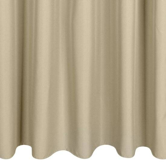 Zavjesa za terasu 155x200 boja krem/ svijetlo bež od nepromočive tkanine sa čičak trakama GARDEN