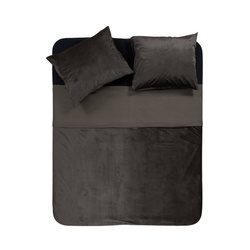 Baršunasta posteljina 200x220, mekana i topla Velvet Piping
