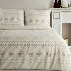 Božićna posteljina 140x200 cm, ranforce pamuk